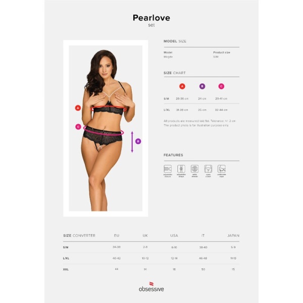 Completo Set Due Pezzi PEARLOVE XS/S