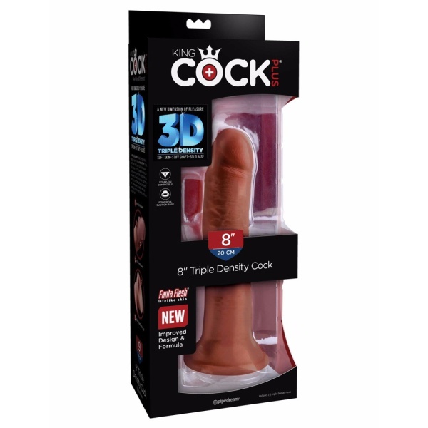 Dildo Triple Density Cock 8 Inch