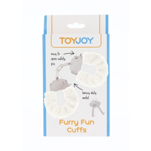 Manette Peluche Furry Fun White