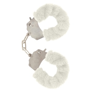 Manette Peluche Furry Fun White