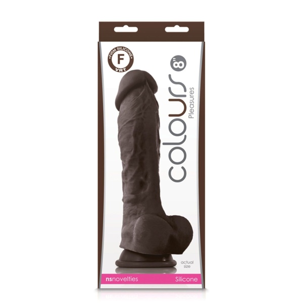 Colors Dildo realistico in silicone da 8 pollici