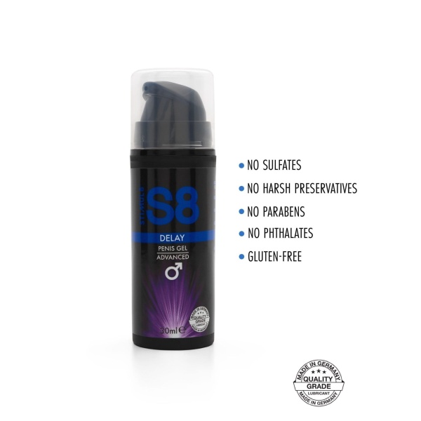 S8 Delay Penis Gel 30ml